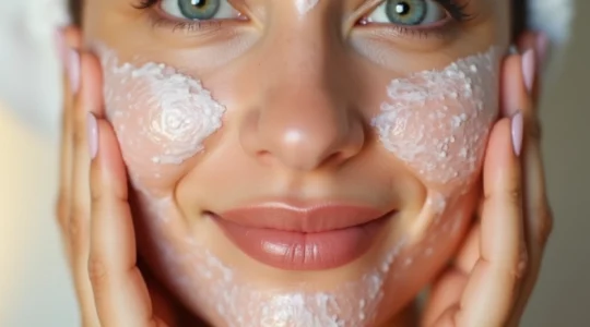 sanftes Peeling